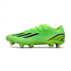 Adidas X Speedportal .1 SG IN Green Black Yellow Soccer Cleats