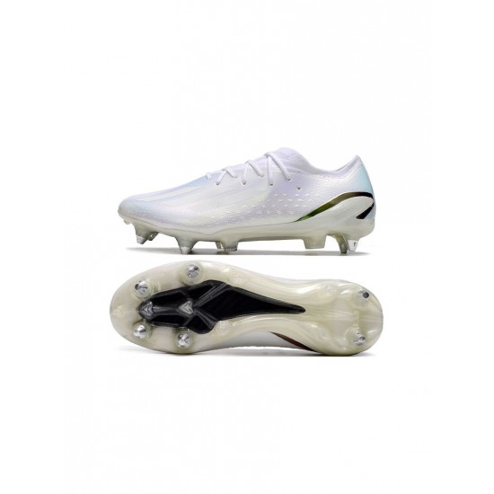 Adidas X Speedportal.1 SG White Black Soccer Cleats