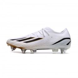 Adidas X Speedportal .1 SG White Black Gold Soccer Cleats