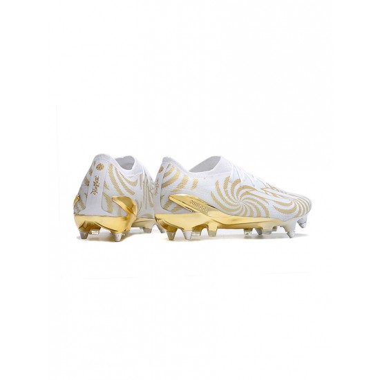 Adidas X Speedportal .1 SG White Gold  Soccer Cleats