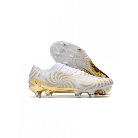 Adidas X Speedportal .1 SG White Gold  Soccer Cleats