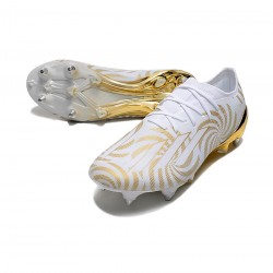 Adidas X Speedportal .1 SG White Gold  Soccer Cleats