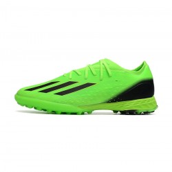 Adidas X Speedportal.1 TF Green Black Yellow Soccer Cleats