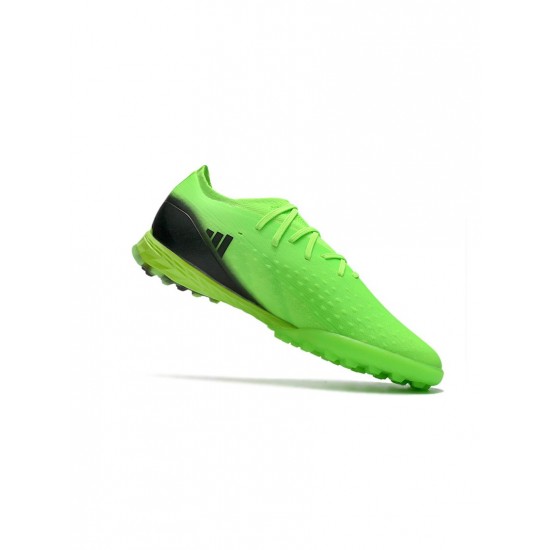 Adidas X Speedportal.1 TF Green Black Yellow Soccer Cleats