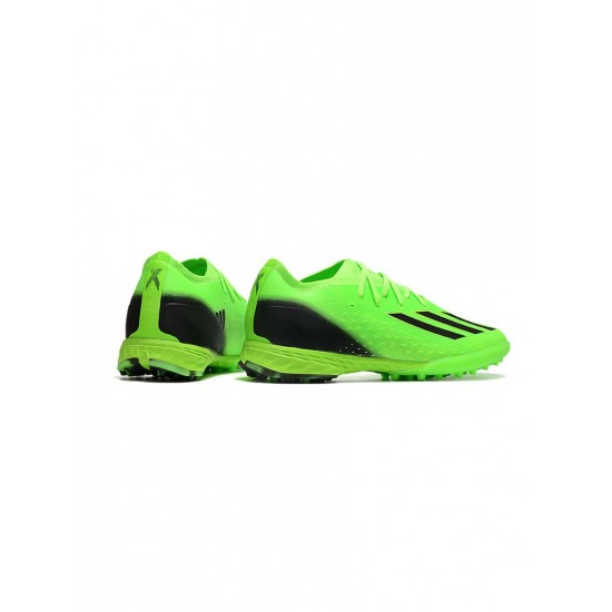 Adidas X Speedportal.1 TF Green Black Yellow Soccer Cleats