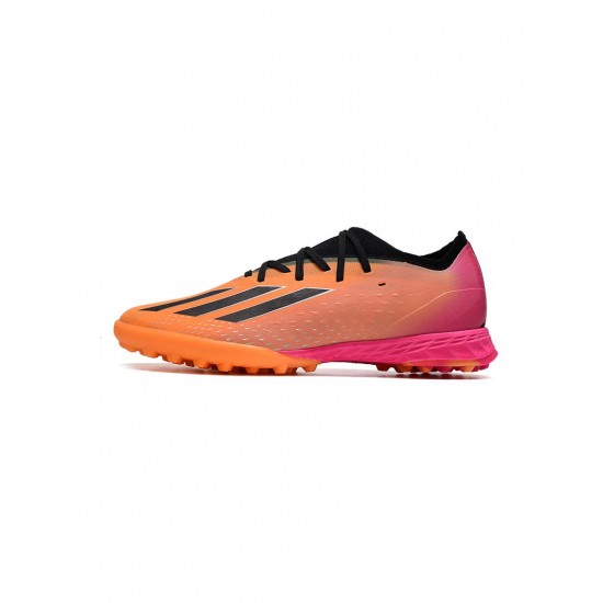 Adidas X Speedportal .1 TF Orange Black Soccer Cleats