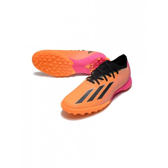 Adidas X Speedportal .1 TF Orange Black Soccer Cleats