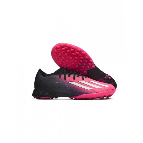 Adidas X Speedportal .1 TF Pink White Black Soccer Cleats