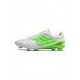 Adidas X Speedportal 99 Leather FG White Green Soccer Cleats