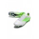 Adidas X Speedportal 99 Leather FG White Green Soccer Cleats