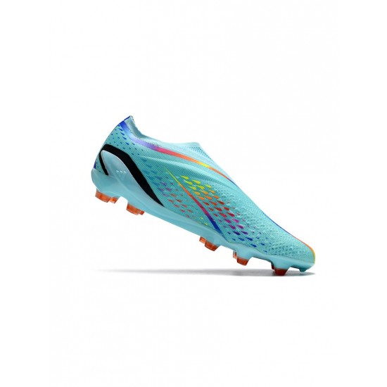 Adidas X Speedportal FG Firm Ground Al Rihla Blue Soccer Cleats