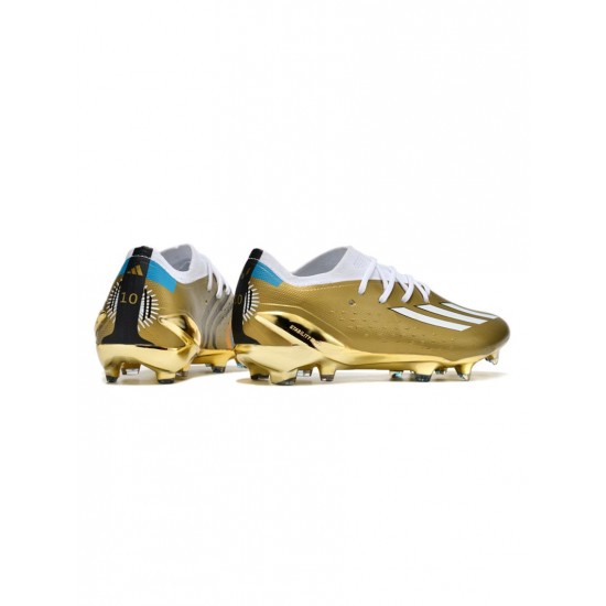 Adidas X Speedportal FG Gold Soccer Cleats