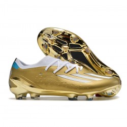 Adidas X Speedportal FG Gold Soccer Cleats