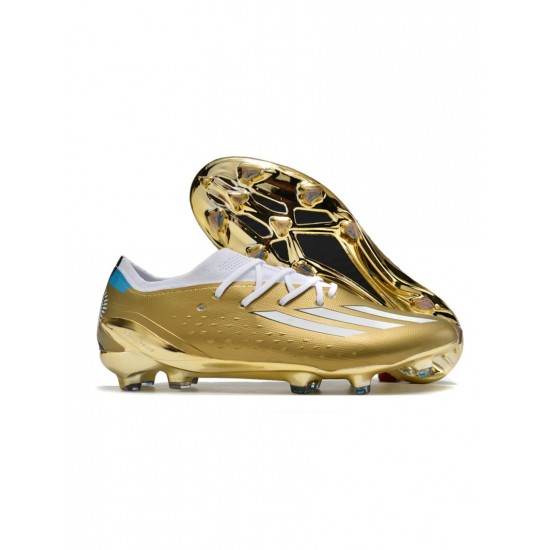 Adidas X Speedportal FG Gold Soccer Cleats