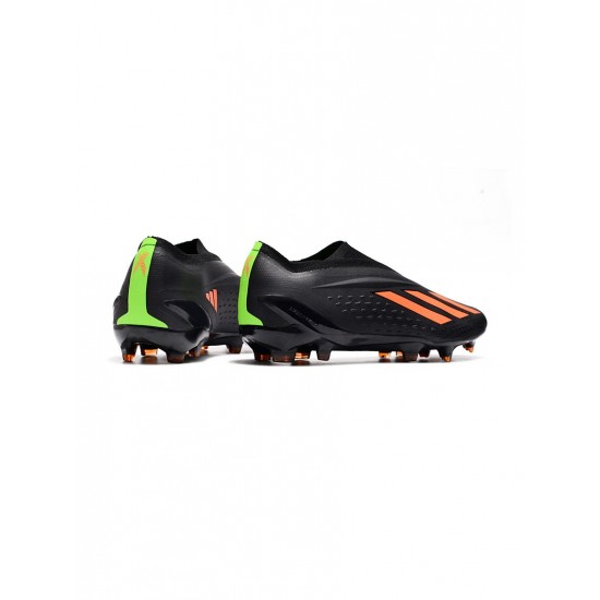 Adidas X Speedportal FG Core Black Solar Red Solar Green Soccer Cleats