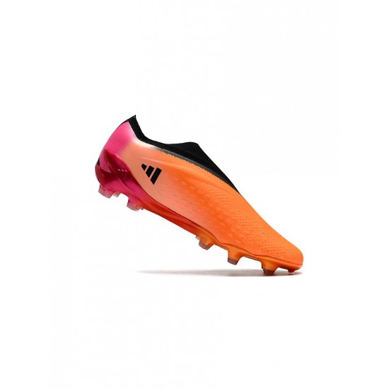 Adidas X Speedportal FG Pink Orange Black Soccer Cleats