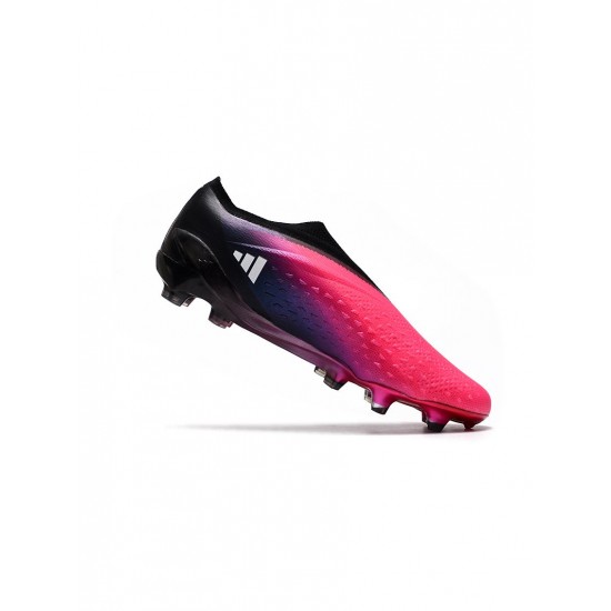 Adidas X Speedportal FG Pink White Black Soccer Cleats