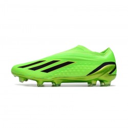 Adidas X Speedportal FG Solar Green Core Black Solar Yellow Soccer Cleats