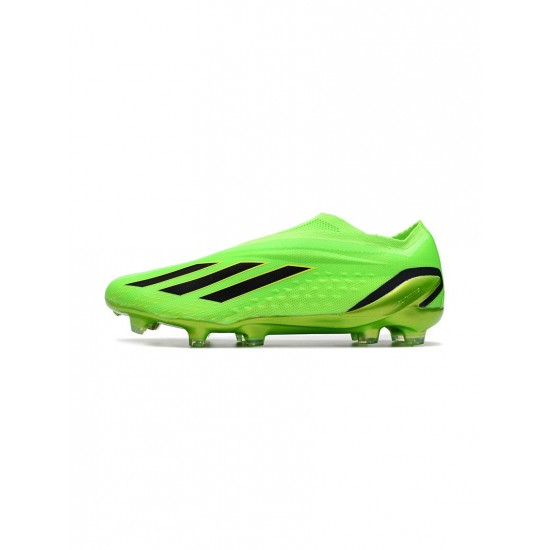 Adidas X Speedportal FG Solar Green Core Black Solar Yellow Soccer Cleats