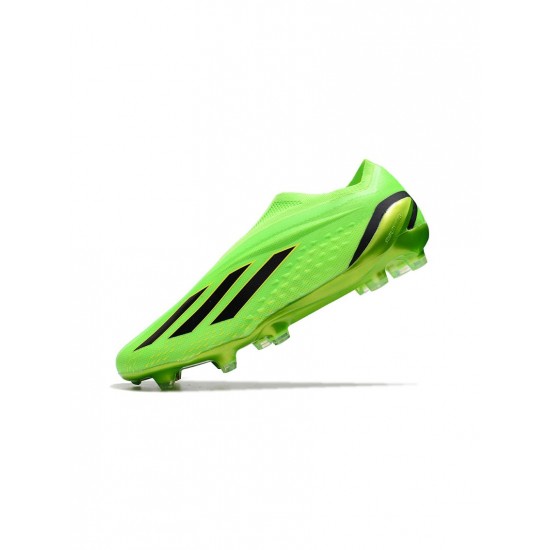 Adidas X Speedportal FG Solar Green Core Black Solar Yellow Soccer Cleats