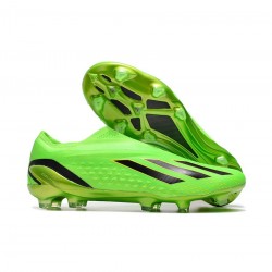 Adidas X Speedportal FG Solar Green Core Black Solar Yellow Soccer Cleats