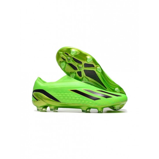 Adidas X Speedportal FG Solar Green Core Black Solar Yellow Soccer Cleats