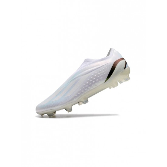 Adidas X Speedportal FG White  Soccer Cleats