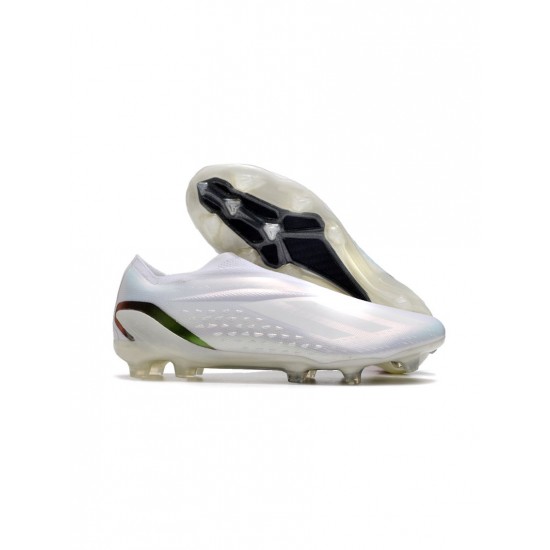 Adidas X Speedportal FG White  Soccer Cleats