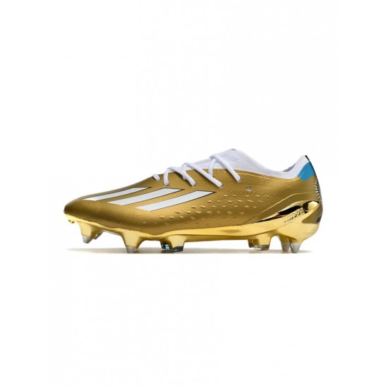 Adidas X Speedportal SG Gold Soccer Cleats