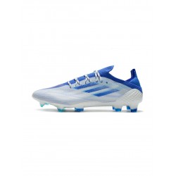 Adidas X Speedflow .1 FG White Legend Inkhi Res Blue Soccer Cleats