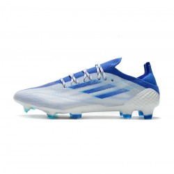 Adidas X Speedflow .1 FG White Legend Inkhi Res Blue Soccer Cleats