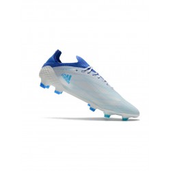 Adidas X Speedflow .1 FG White Legend Inkhi Res Blue Soccer Cleats