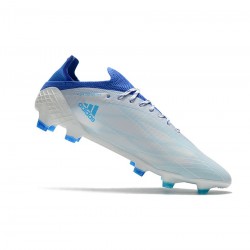 Adidas X Speedflow .1 FG White Legend Inkhi Res Blue Soccer Cleats