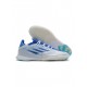 Adidas X Speedflow.1 IN White Legacy Indigo Sky Rush Soccer Cleats