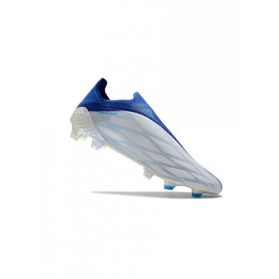 Adidas X Speedflow FG White Legend Inkhi Res Blue Soccer Cleats