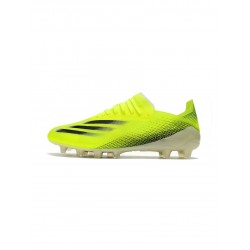 Adidas X Ghosted.1 AG Solar Yellow Black Soccer Cleats