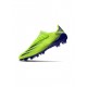 Adidas X Ghosted.1 AG Solar Yellow Black Team Royal Blue Soccer Cleats