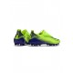 Adidas X Ghosted.1 AG Solar Yellow Black Team Royal Blue Soccer Cleats