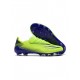 Adidas X Ghosted.1 AG Solar Yellow Black Team Royal Blue Soccer Cleats