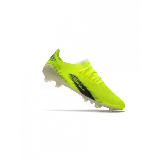 Adidas X Ghosted.1 AG Solar Yellow Black Soccer Cleats