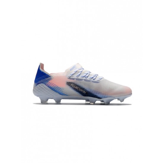 Adidas X Ghosted .1 FG White Blue Orange Soccer Cleats