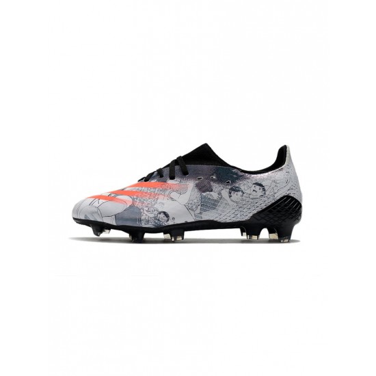 Adidas X Ghosted .1 FG White Grey Orange Soccer Cleats