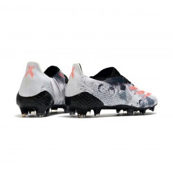 Adidas X Ghosted .1 FG White Grey Orange Soccer Cleats