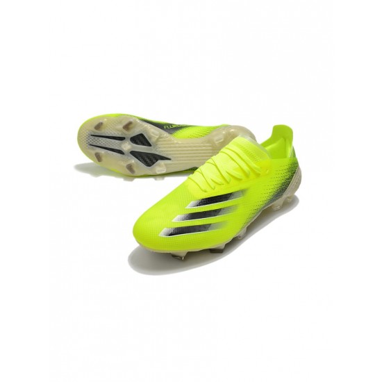 Adidas X Ghosted.1 FG Yellow Black Soccer Cleats