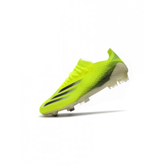 Adidas X Ghosted.1 FG Yellow Black Soccer Cleats