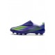 Adidas X Ghosted AG Purple Solar Green Soccer Cleats