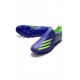 Adidas X Ghosted AG Purple Solar Green Soccer Cleats