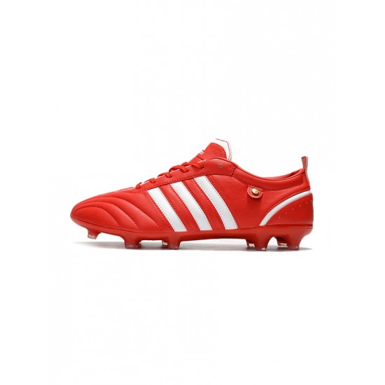 Adidas Adipure FG Red  Soccer Cleats