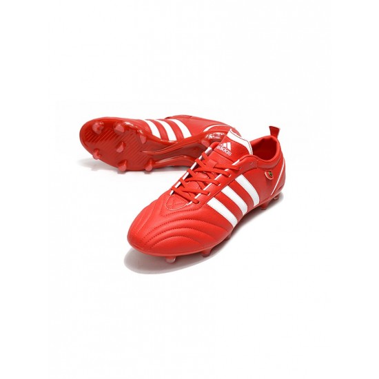 Adidas Adipure FG Red  Soccer Cleats