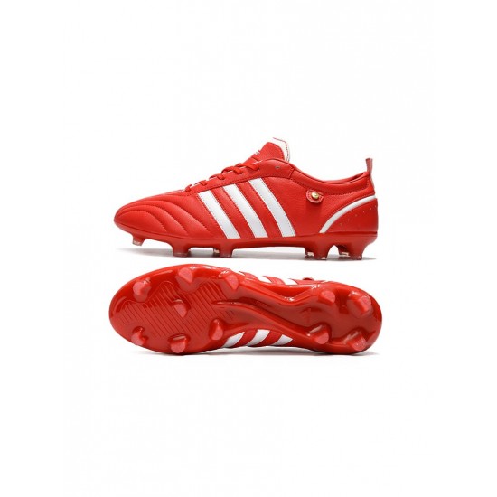 Adidas Adipure FG Red  Soccer Cleats